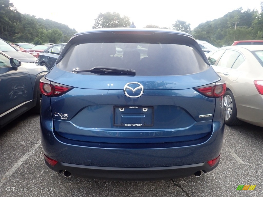 2020 CX-5 Grand Touring AWD - Eternal Blue Mica / Black photo #3