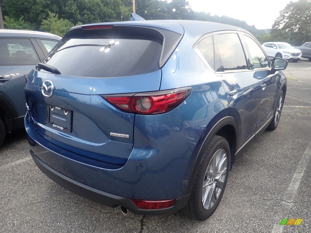2020 CX-5 Grand Touring AWD - Eternal Blue Mica / Black photo #4