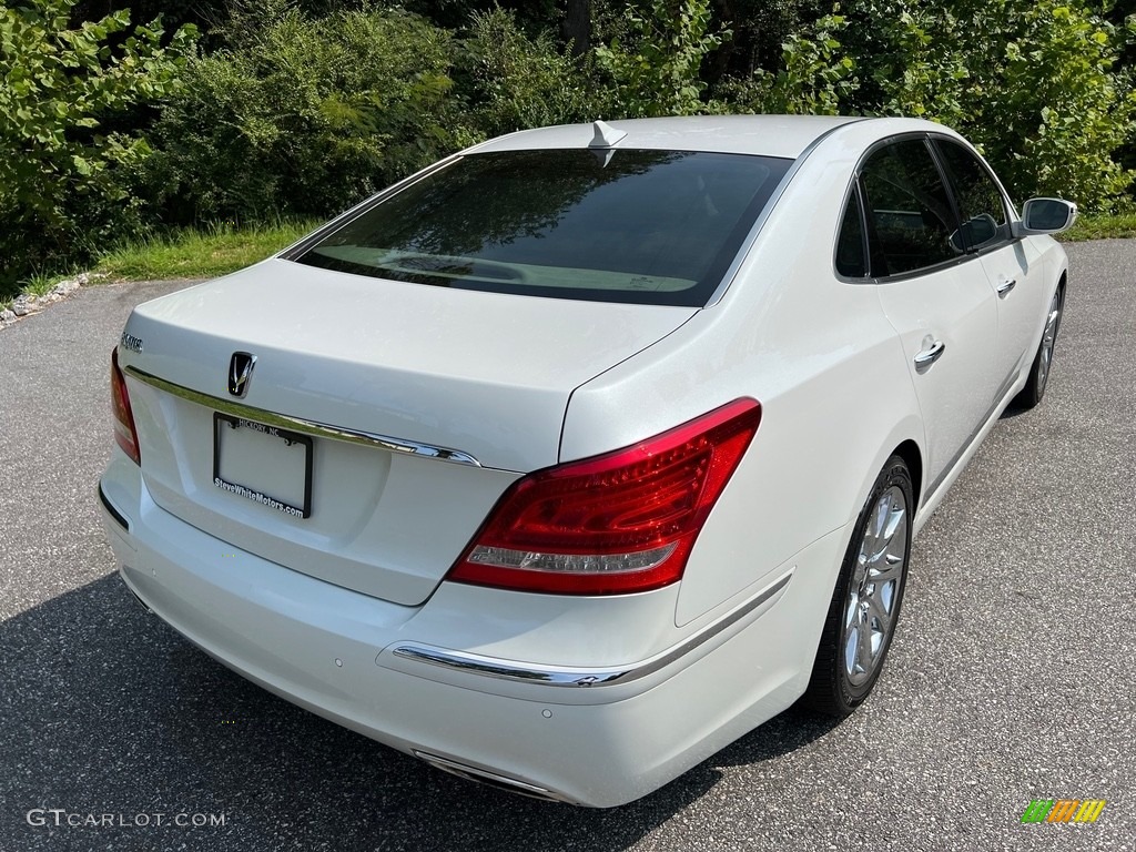 White Satin Pearl 2013 Hyundai Equus Signature Exterior Photo #146471783