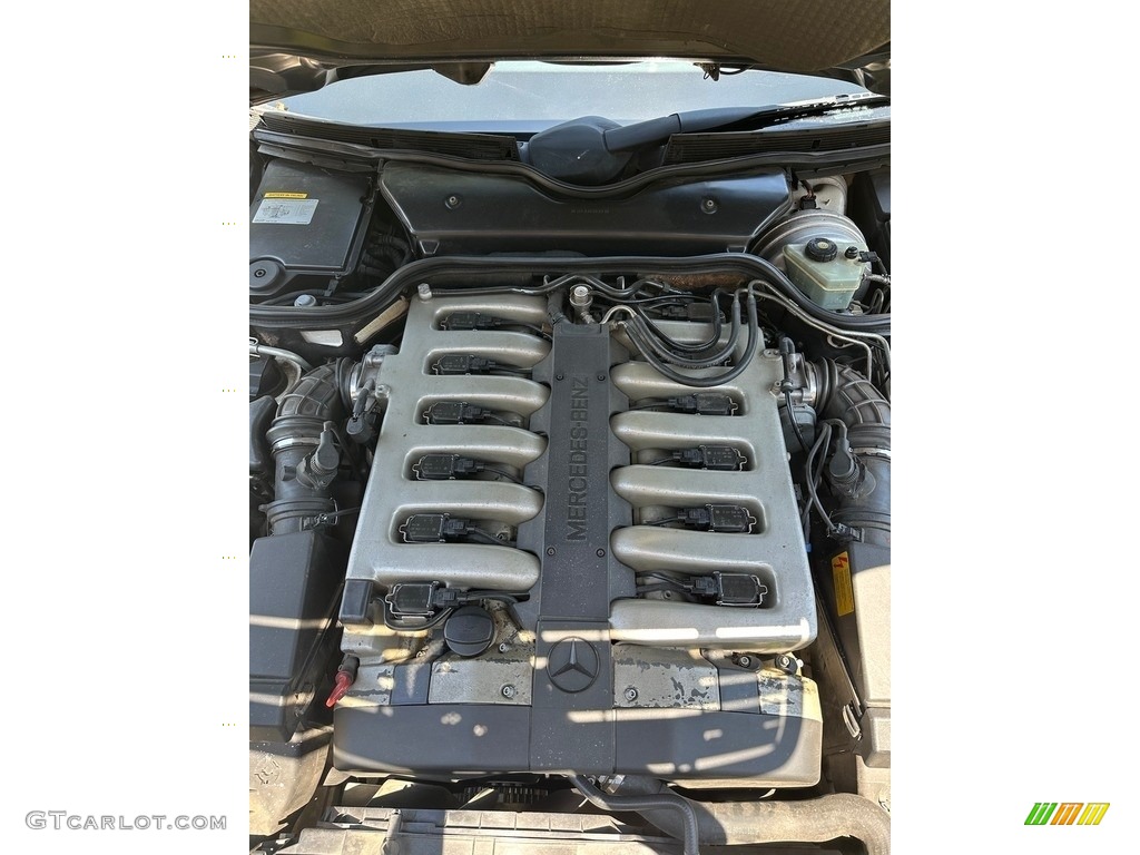 1996 Mercedes-Benz SL 600 Roadster 6.0 Liter DOHC 48-Valve V12 Engine Photo #146472169