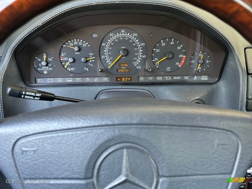 1996 Mercedes-Benz SL 600 Roadster Gauges Photos