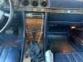 1983 Mercedes-Benz SL Class Blue Interior Controls Photo