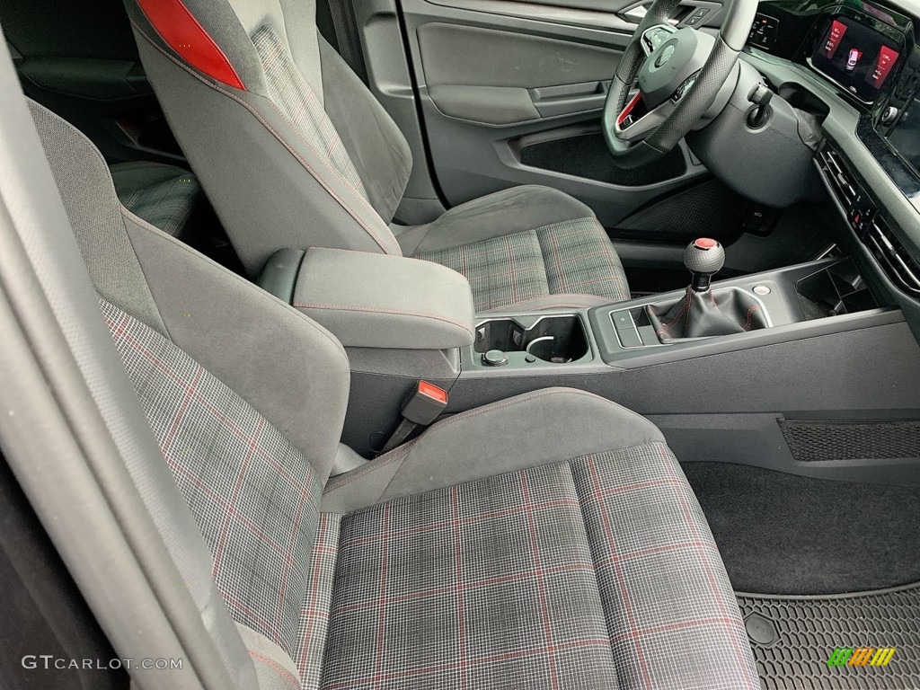 2022 Golf GTI S - Deep Black Pearl / Titan Black/Scalepaper Plaid photo #26