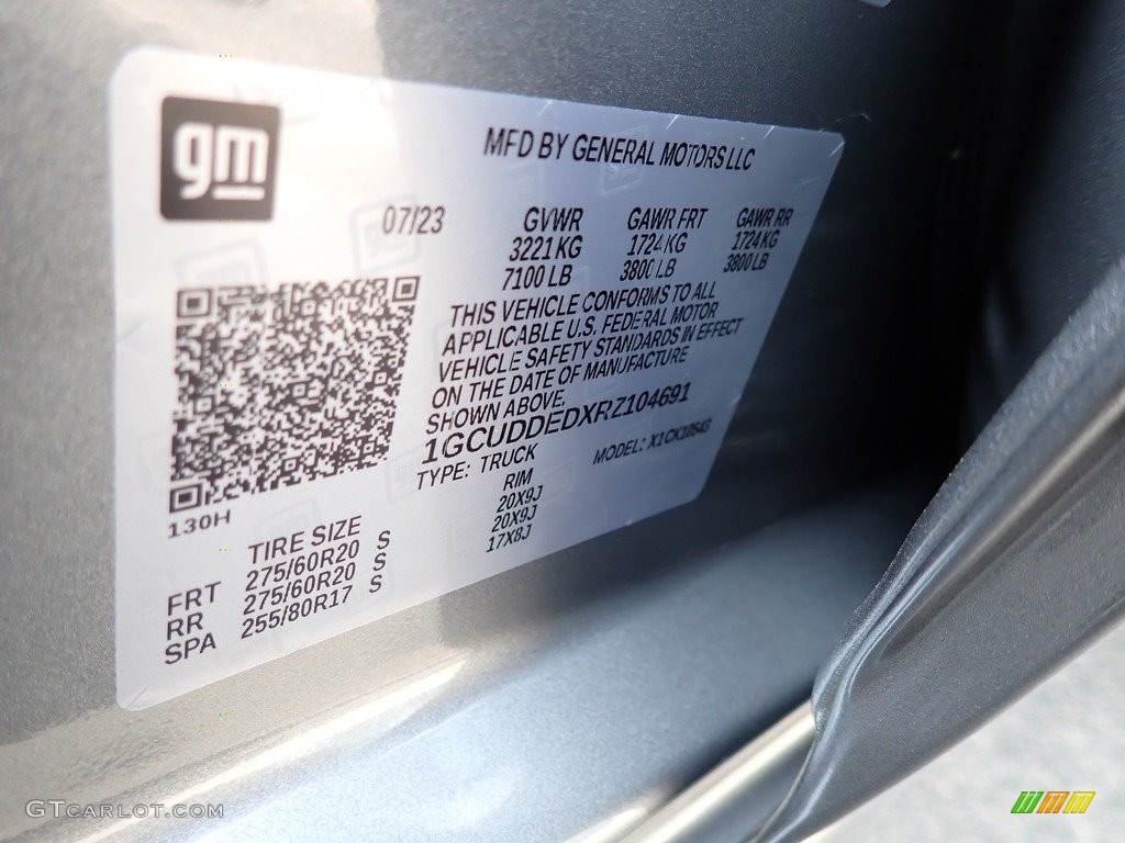 2024 Silverado 1500 LT Crew Cab 4x4 - Sterling Gray Metallic / Jet Black photo #15