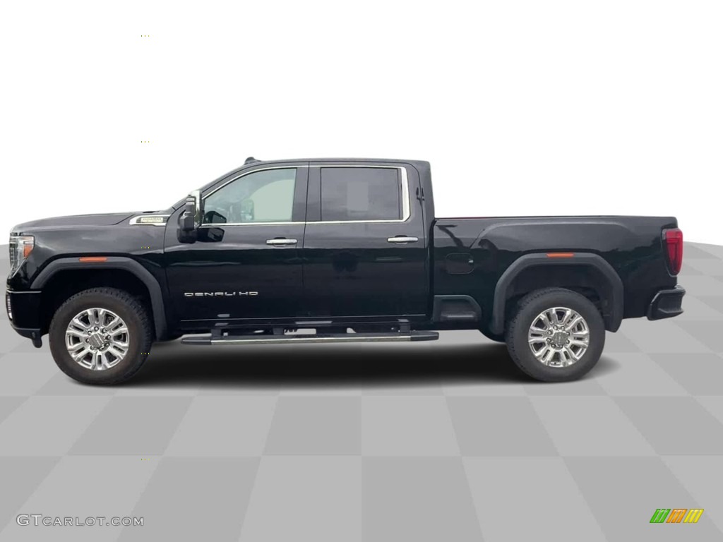 2020 Sierra 2500HD Denali Crew Cab 4WD - Onyx Black / Dark Walnut/Dark Ash Gray photo #5