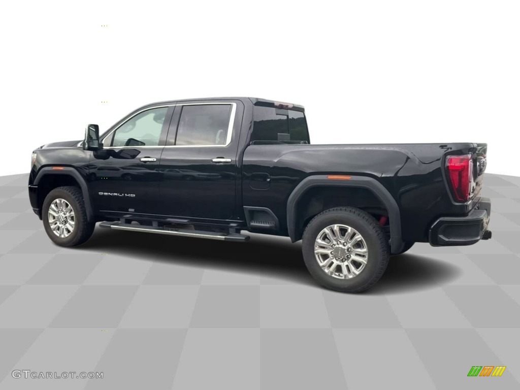 2020 Sierra 2500HD Denali Crew Cab 4WD - Onyx Black / Dark Walnut/Dark Ash Gray photo #6