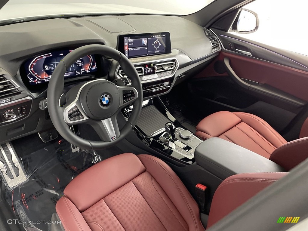 2023 X3 sDrive30i - Alpine White / Tacora Red photo #15