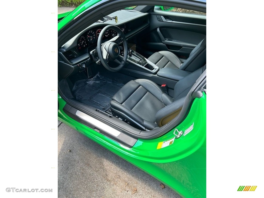 Black Interior 2023 Porsche 911 Carrera Coupe Photo #146472921