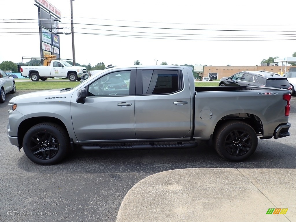 2023 Silverado 1500 RST Crew Cab 4x4 - Sterling Gray Metallic / Jet Black photo #7