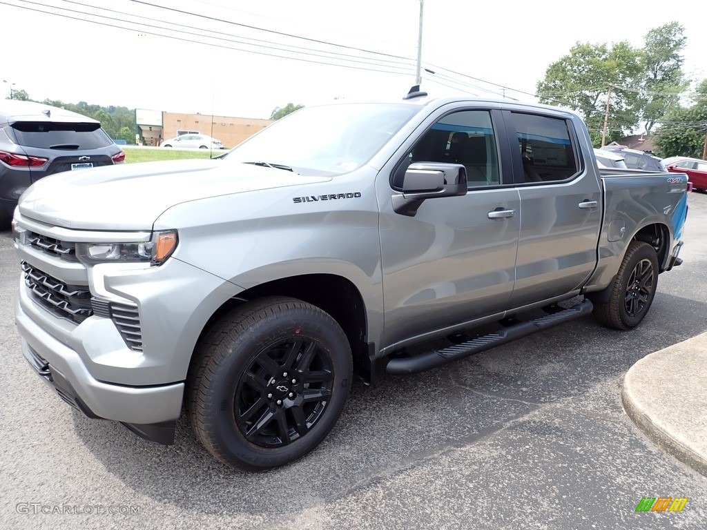 2023 Silverado 1500 RST Crew Cab 4x4 - Sterling Gray Metallic / Jet Black photo #8