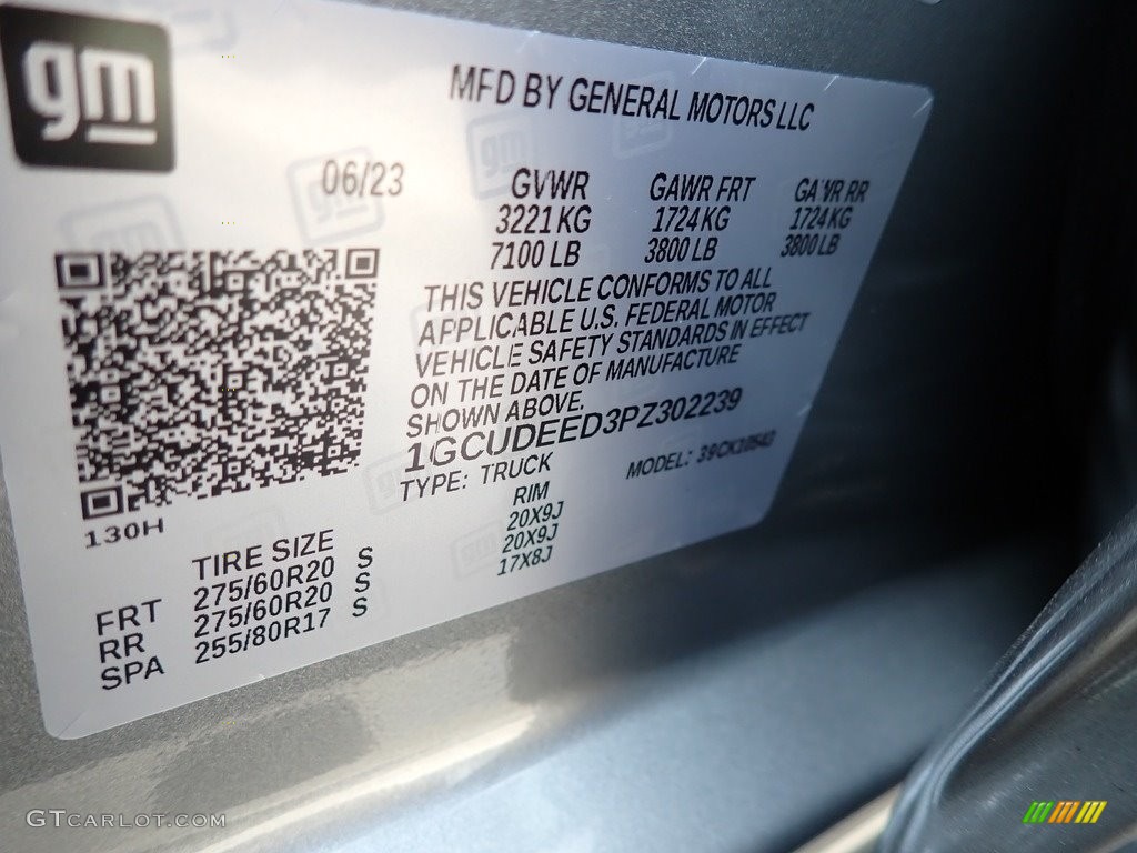2023 Silverado 1500 RST Crew Cab 4x4 - Sterling Gray Metallic / Jet Black photo #15
