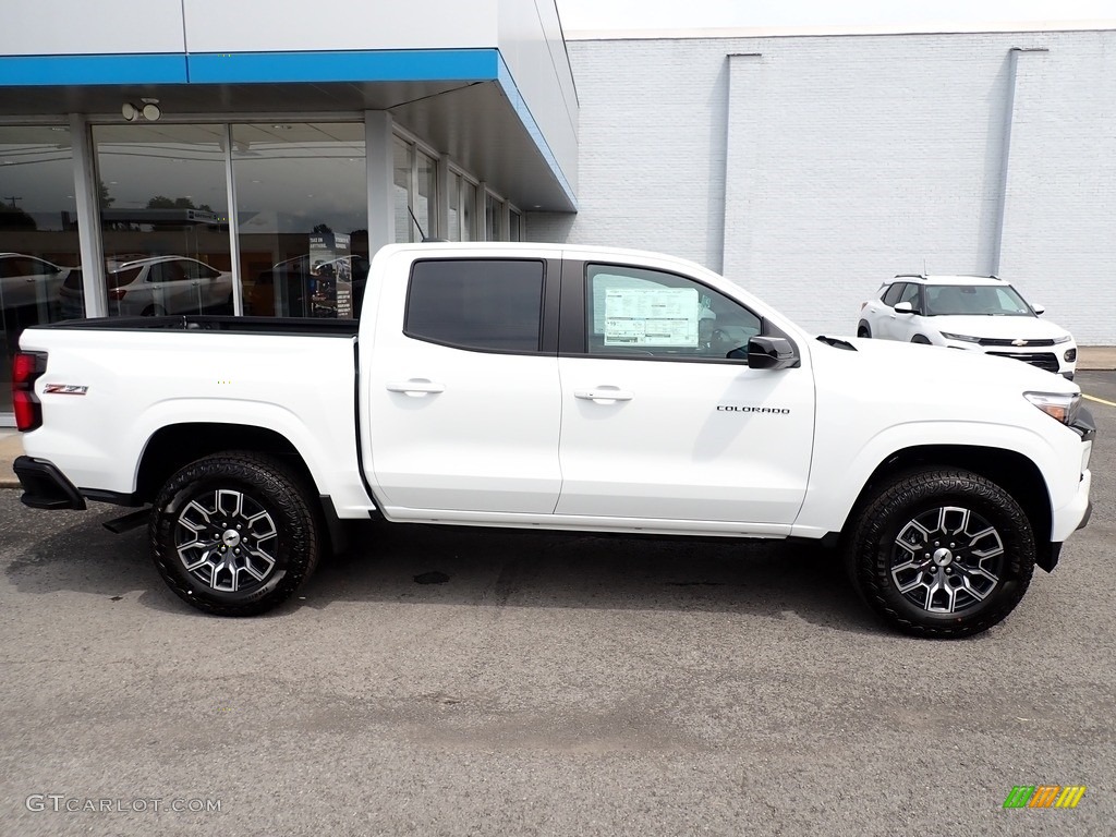 2023 Colorado Z71 Crew Cab 4x4 - Summit White / Jet Black/Adrenaline Red photo #2