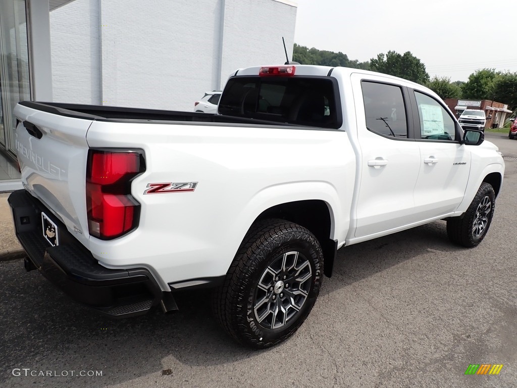 2023 Colorado Z71 Crew Cab 4x4 - Summit White / Jet Black/Adrenaline Red photo #3