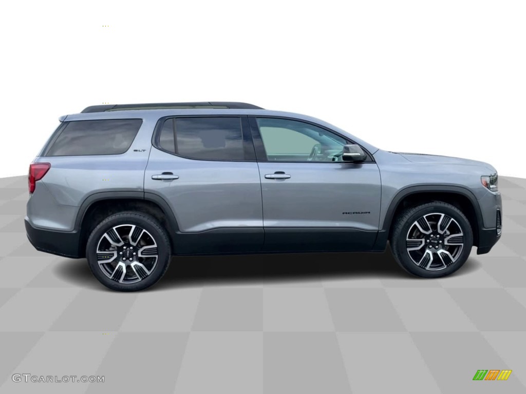 2021 Acadia SLT AWD - Satin Steel Metallic / Jet Black photo #9