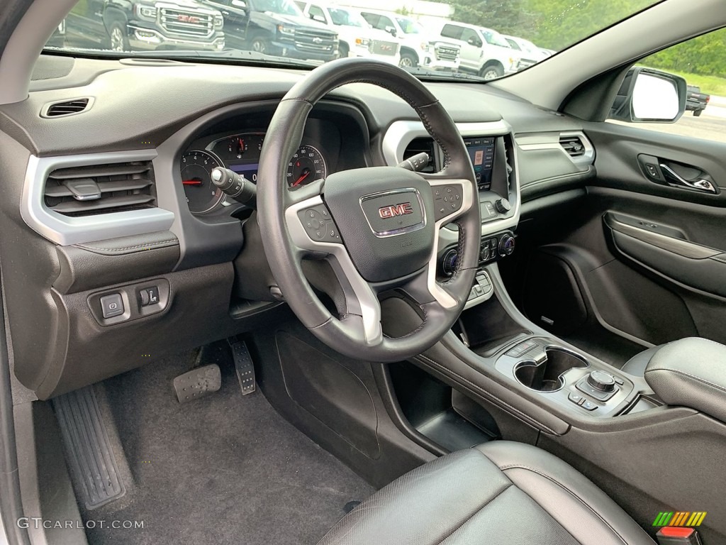 Jet Black Interior 2021 GMC Acadia SLT AWD Photo #146473777