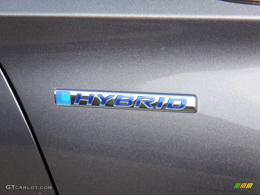 2019 Accord EX-L Hybrid Sedan - Modern Steel Metallic / Black photo #2