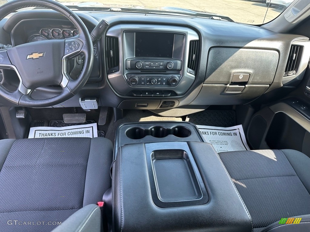 2017 Chevrolet Silverado 1500 LT Crew Cab 4x4 Dark Ash/Jet Black Dashboard Photo #146474131