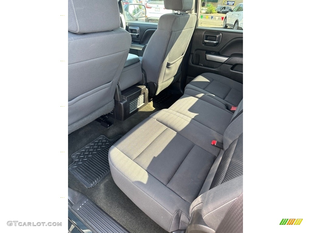Dark Ash/Jet Black Interior 2017 Chevrolet Silverado 1500 LT Crew Cab 4x4 Photo #146474149