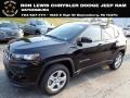 Diamond Black Crystal Pearl 2023 Jeep Compass Latitude 4x4