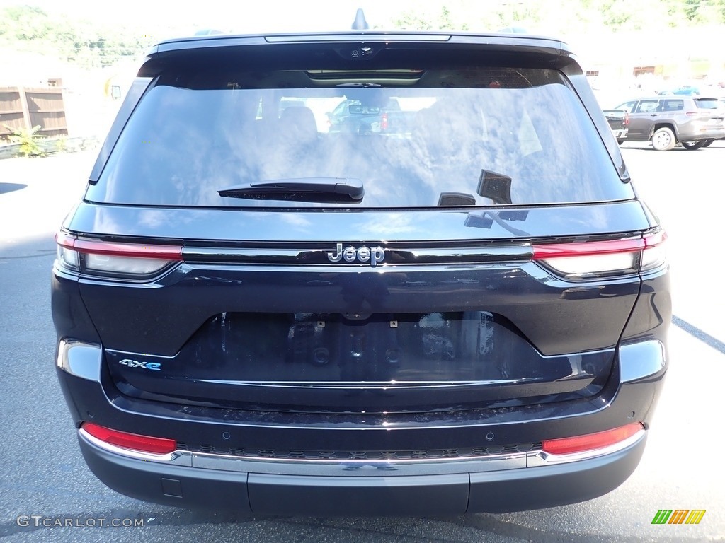 2023 Grand Cherokee 4XE - Midnight Sky / Global Black photo #4