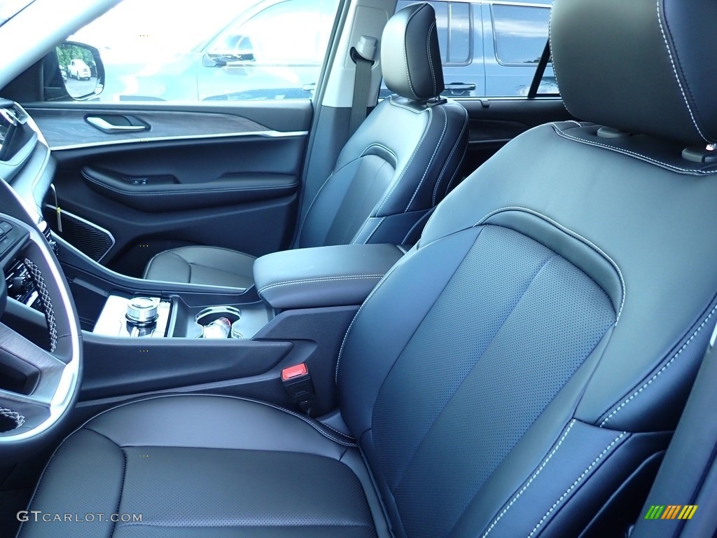 2023 Grand Cherokee 4XE - Midnight Sky / Global Black photo #11