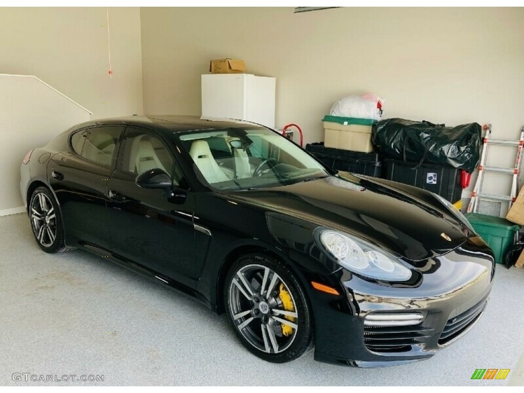 Black 2014 Porsche Panamera Turbo S Exterior Photo #146475037