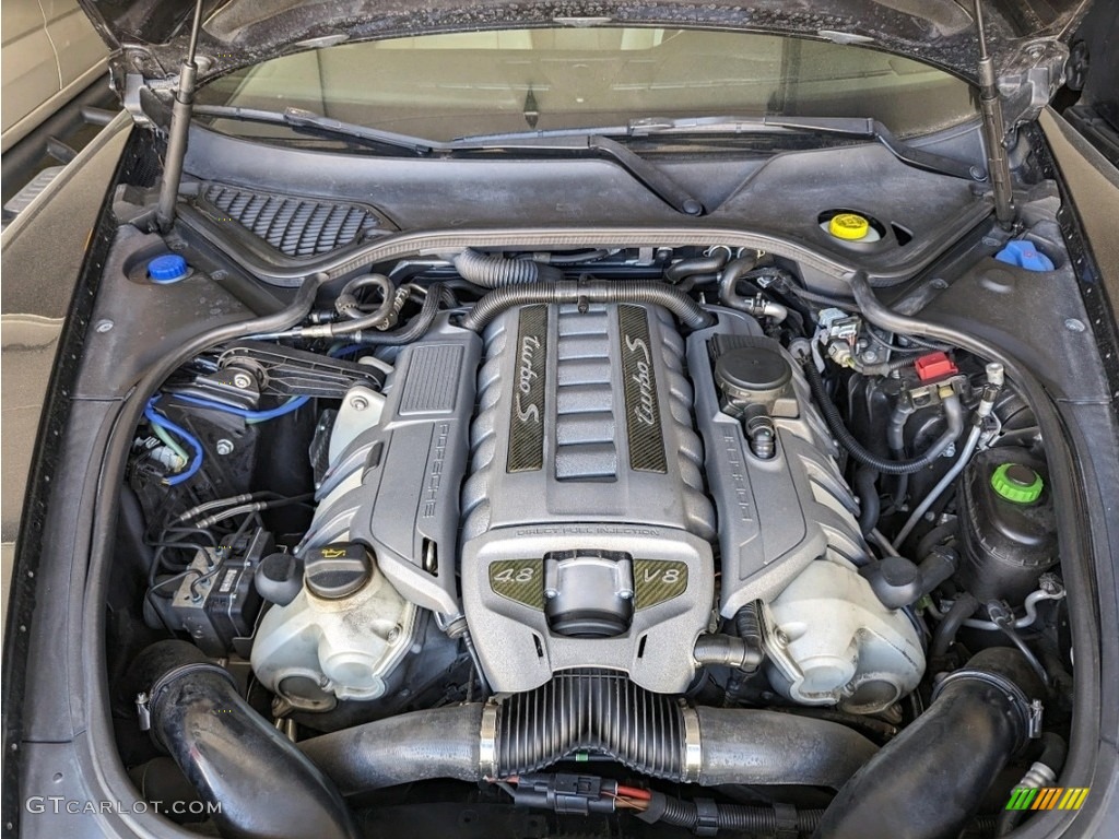 2014 Porsche Panamera Turbo S 4.8 Liter DFI Twin-Turbocharged DOHC 32-Valve VVT V8 Engine Photo #146475115