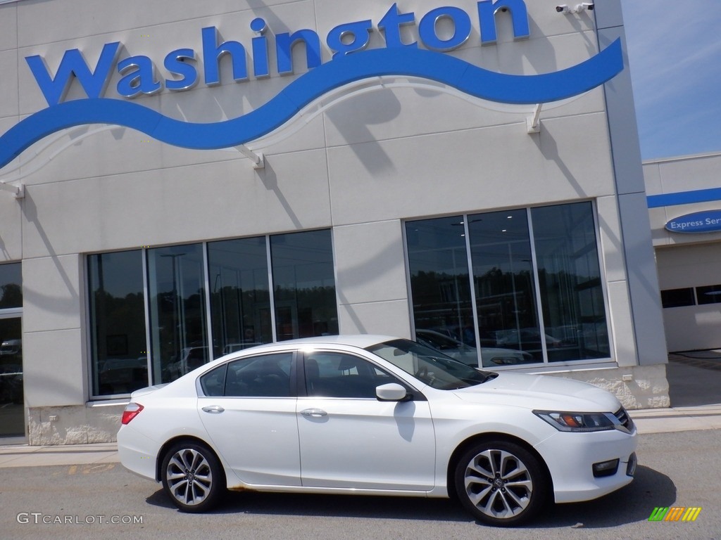 2014 Accord Sport Sedan - White Orchid Pearl / Black photo #3