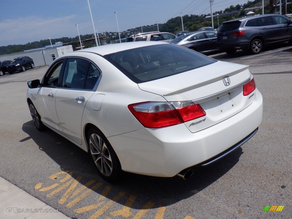 2014 Accord Sport Sedan - White Orchid Pearl / Black photo #7