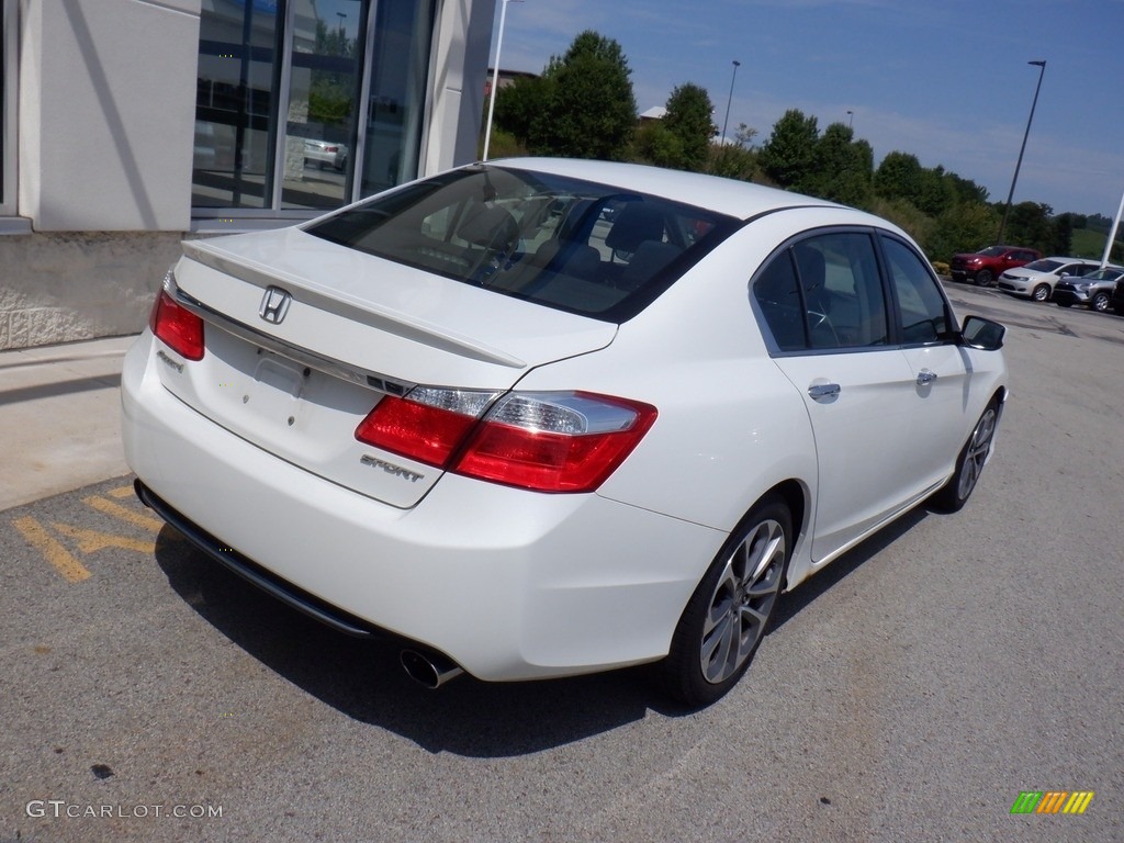 2014 Accord Sport Sedan - White Orchid Pearl / Black photo #9