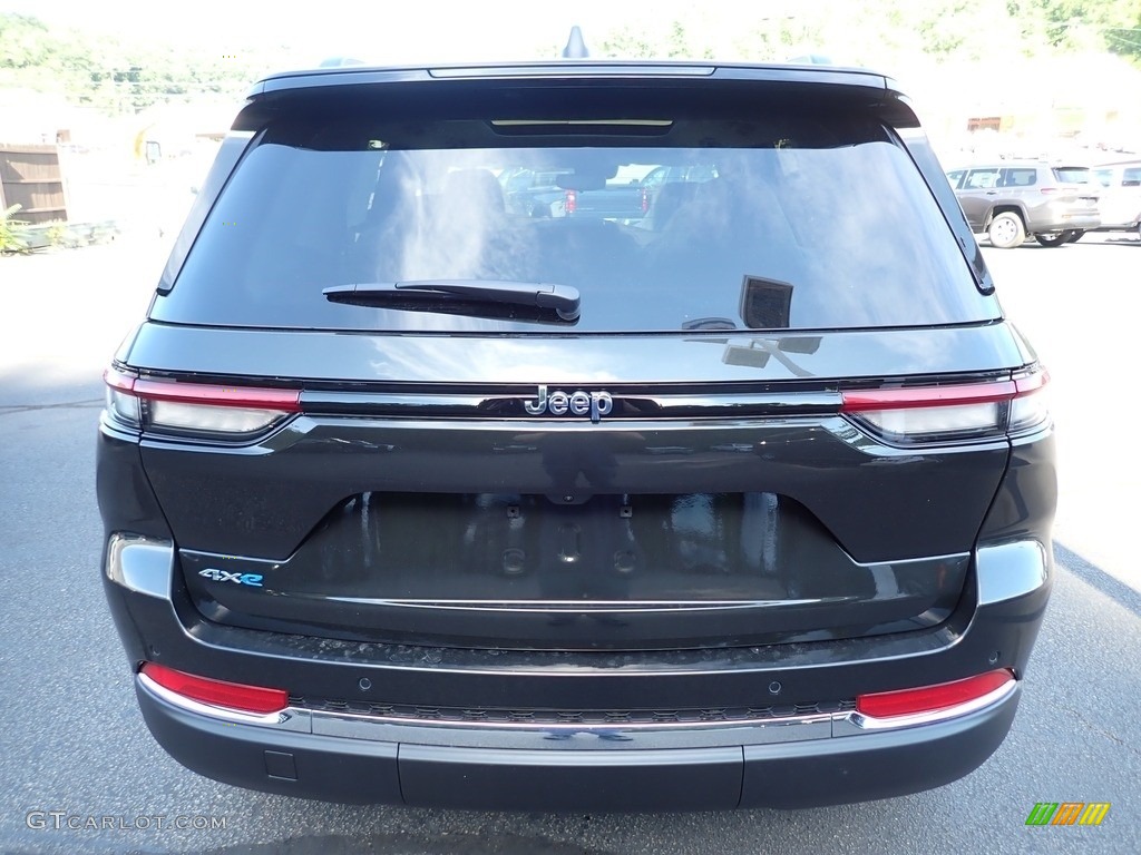 2023 Grand Cherokee 4XE - Rocky Mountain Pearl / Global Black photo #4