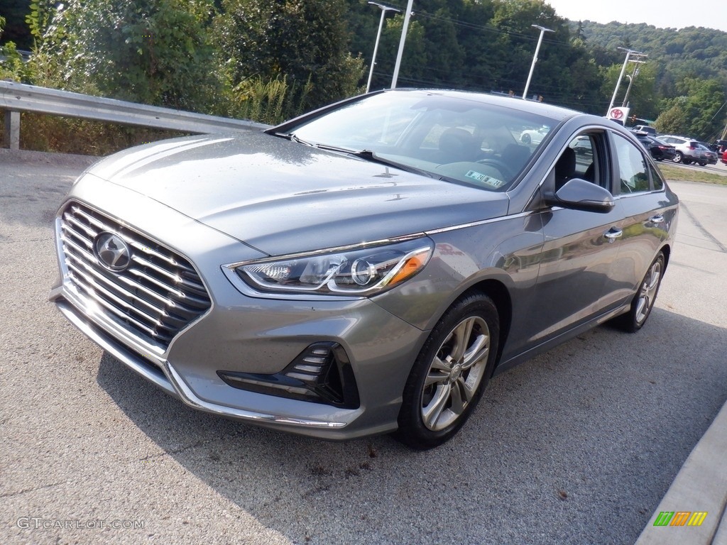 2018 Sonata SEL - Machine Gray / Black photo #14