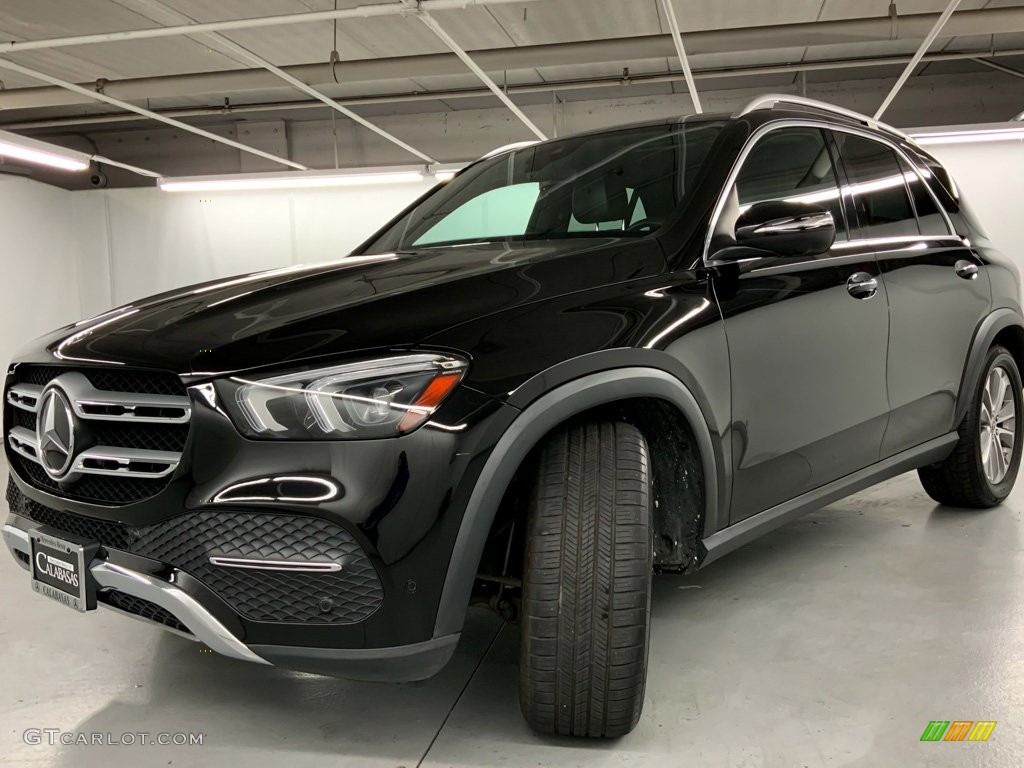 2020 GLE 350 4Matic - Obsidian Black Metallic / Black photo #14