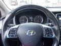2018 Hyundai Sonata Black Interior Steering Wheel Photo