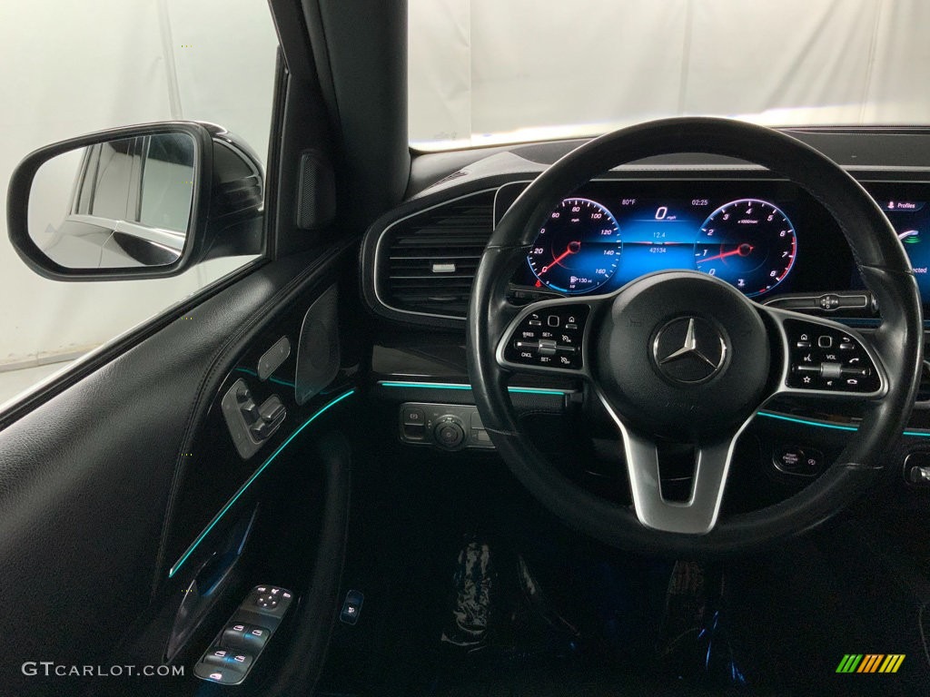 2020 GLE 350 4Matic - Obsidian Black Metallic / Black photo #24