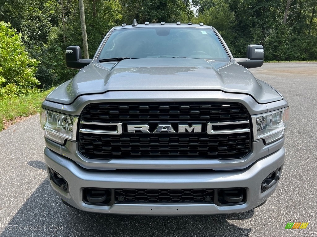 2023 3500 Big Horn Crew Cab 4x4 - Billet Silver Metallic / Black photo #3