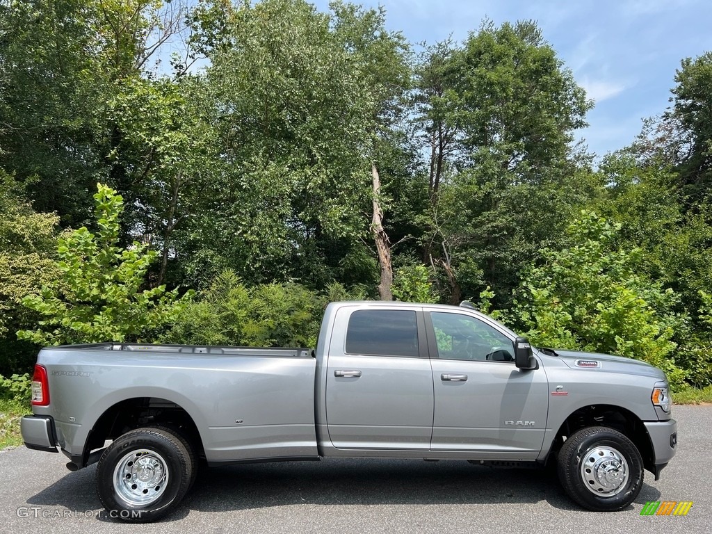 2023 3500 Big Horn Crew Cab 4x4 - Billet Silver Metallic / Black photo #5