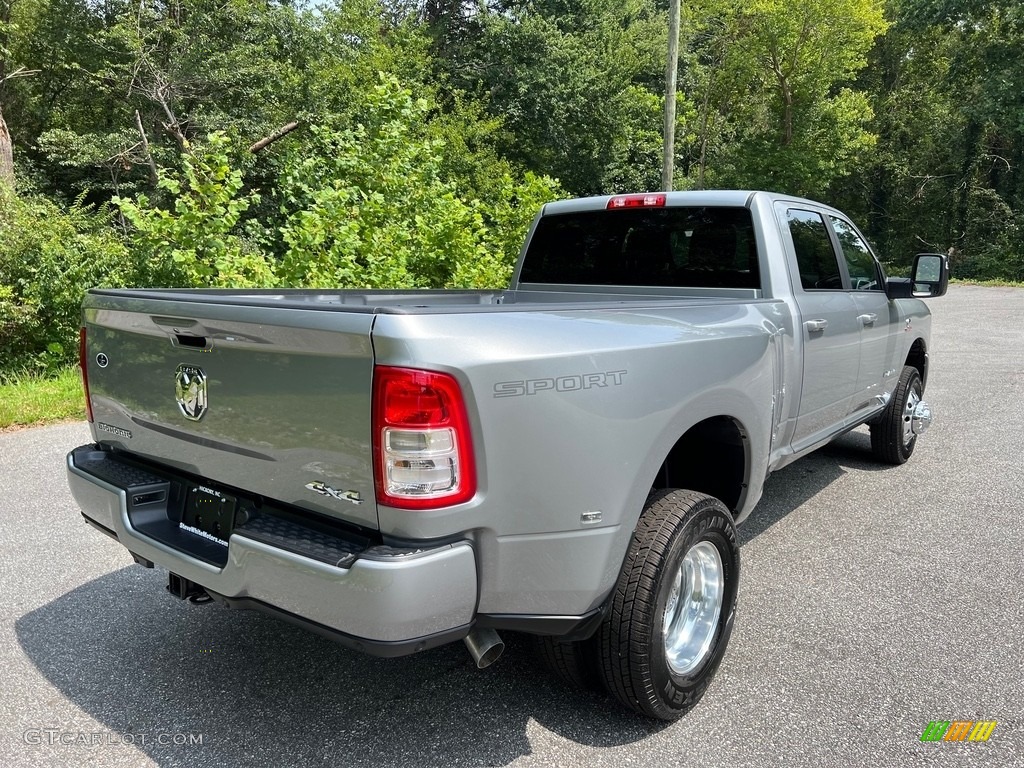 2023 3500 Big Horn Crew Cab 4x4 - Billet Silver Metallic / Black photo #6