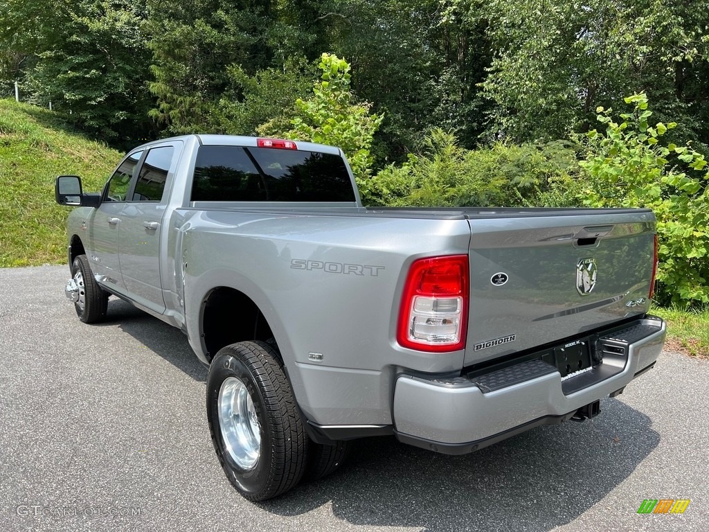 2023 3500 Big Horn Crew Cab 4x4 - Billet Silver Metallic / Black photo #9