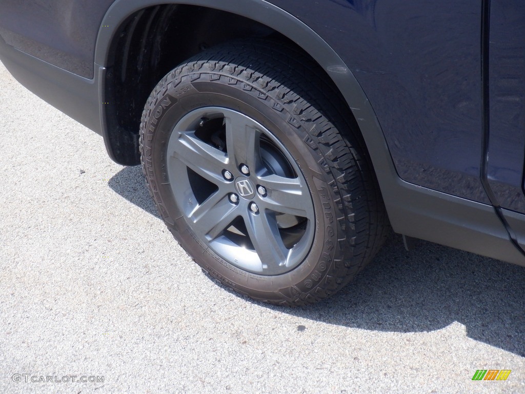 2021 Ridgeline RTL-E AWD - Obsidian Blue Pearl / Black photo #5