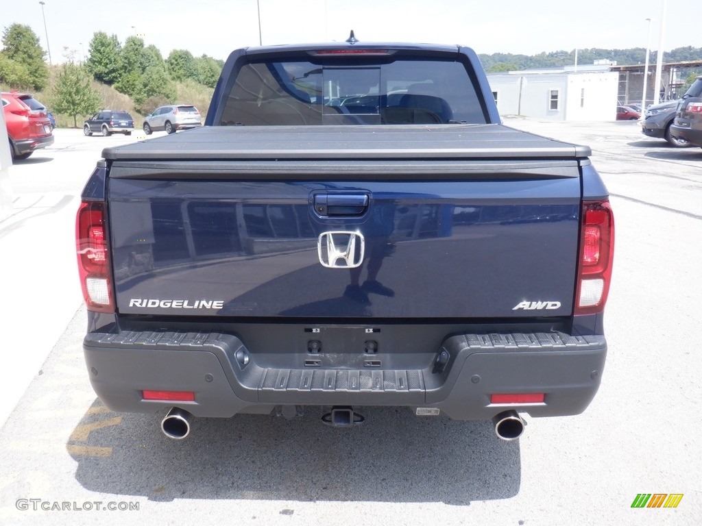 2021 Ridgeline RTL-E AWD - Obsidian Blue Pearl / Black photo #10