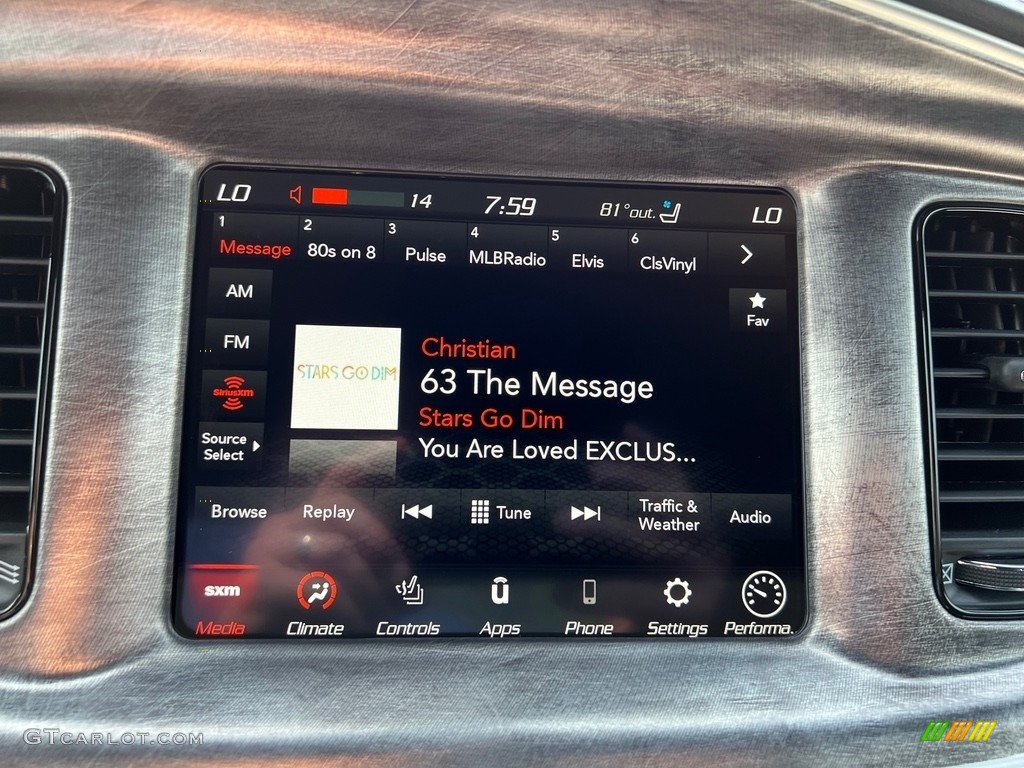2023 Dodge Charger Scat Pack Daytona 392 Audio System Photo #146476317