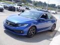  2020 Civic Sport Sedan Aegean Blue Metallic