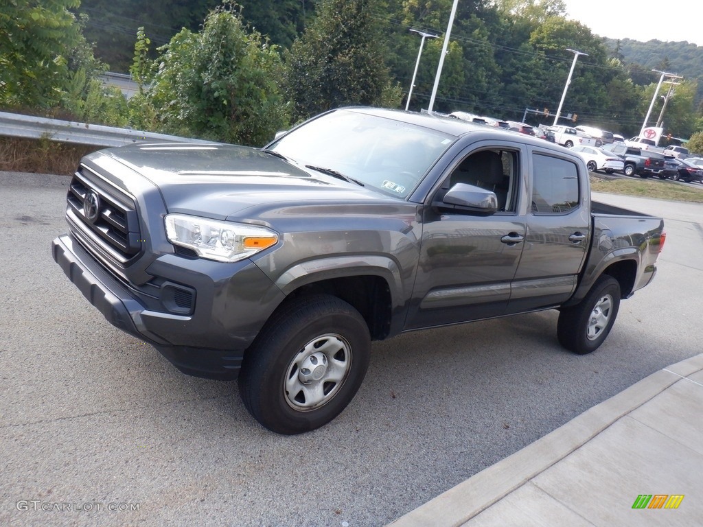 Magnetic Gray Metallic 2020 Toyota Tacoma SR5 Double Cab 4x4 Exterior Photo #146476741