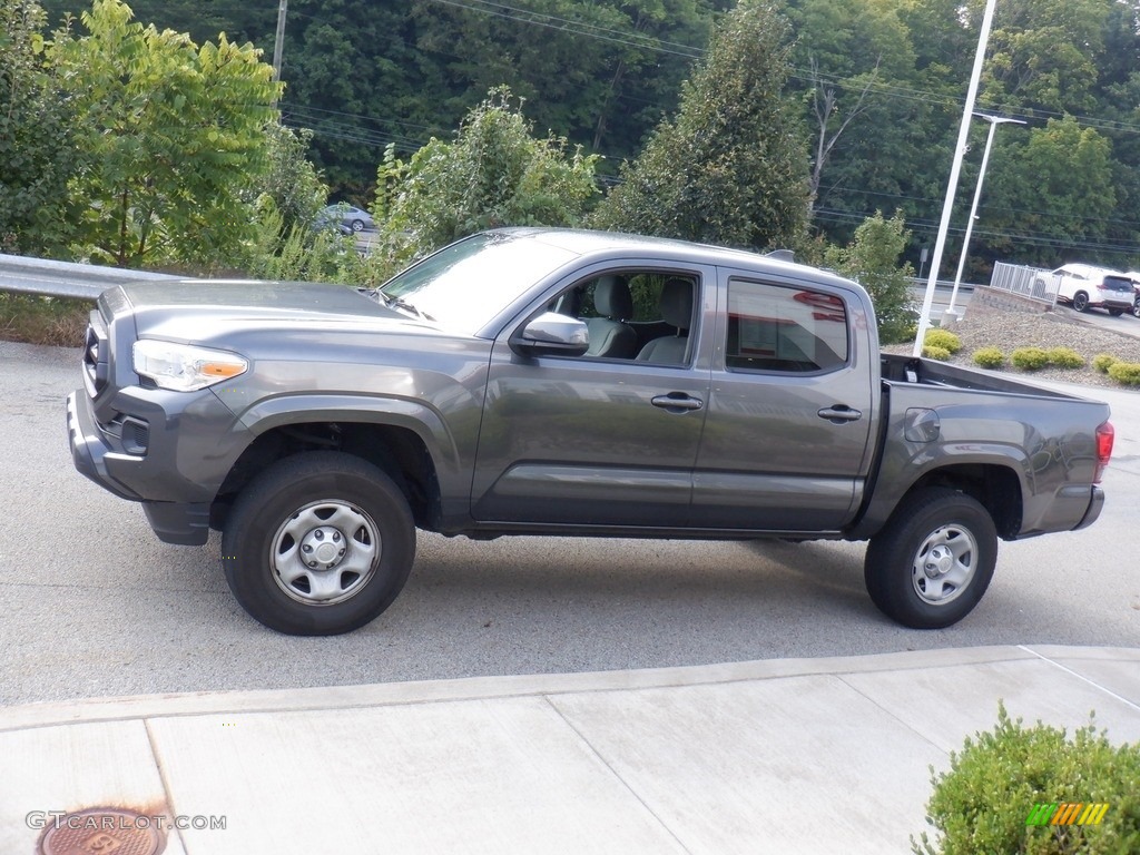 Magnetic Gray Metallic 2020 Toyota Tacoma SR5 Double Cab 4x4 Exterior Photo #146476747