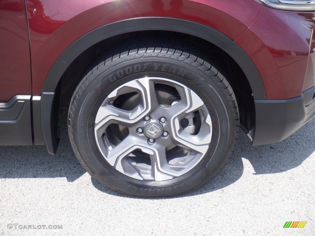 2018 CR-V EX-L AWD - Basque Red Pearl II / Gray photo #4