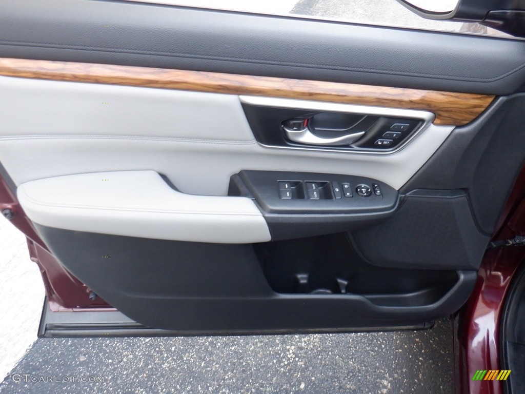 2018 CR-V EX-L AWD - Basque Red Pearl II / Gray photo #12