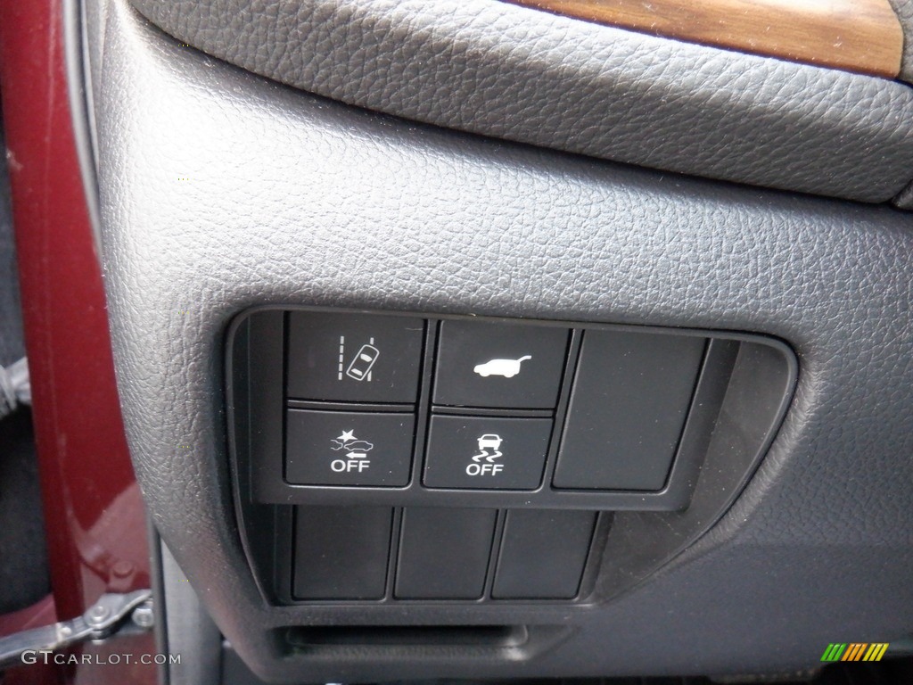 2018 CR-V EX-L AWD - Basque Red Pearl II / Gray photo #15