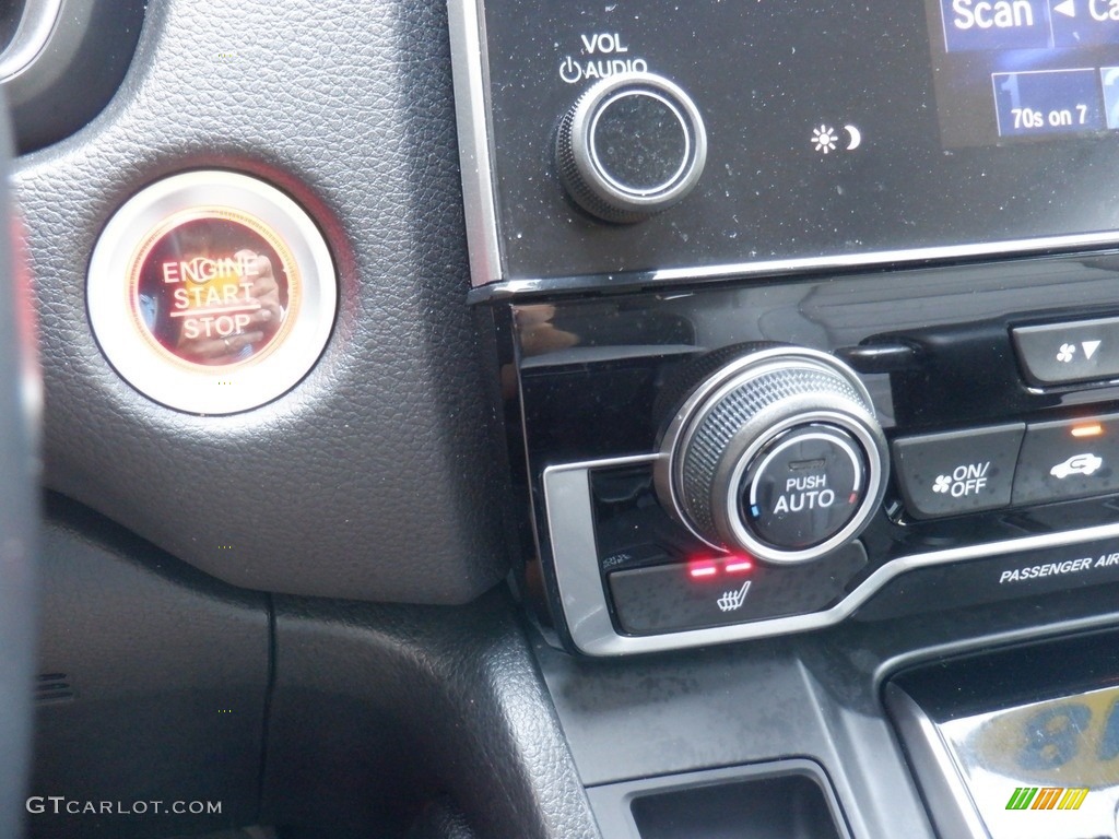 2018 CR-V EX-L AWD - Basque Red Pearl II / Gray photo #21