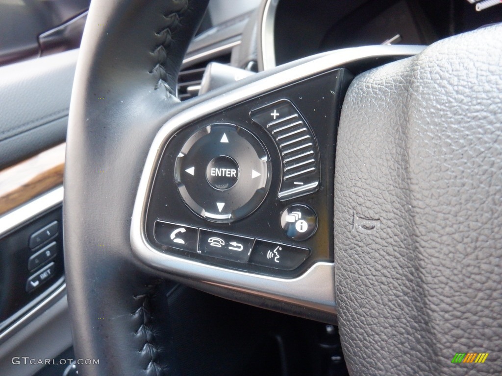 2018 CR-V EX-L AWD - Basque Red Pearl II / Gray photo #26